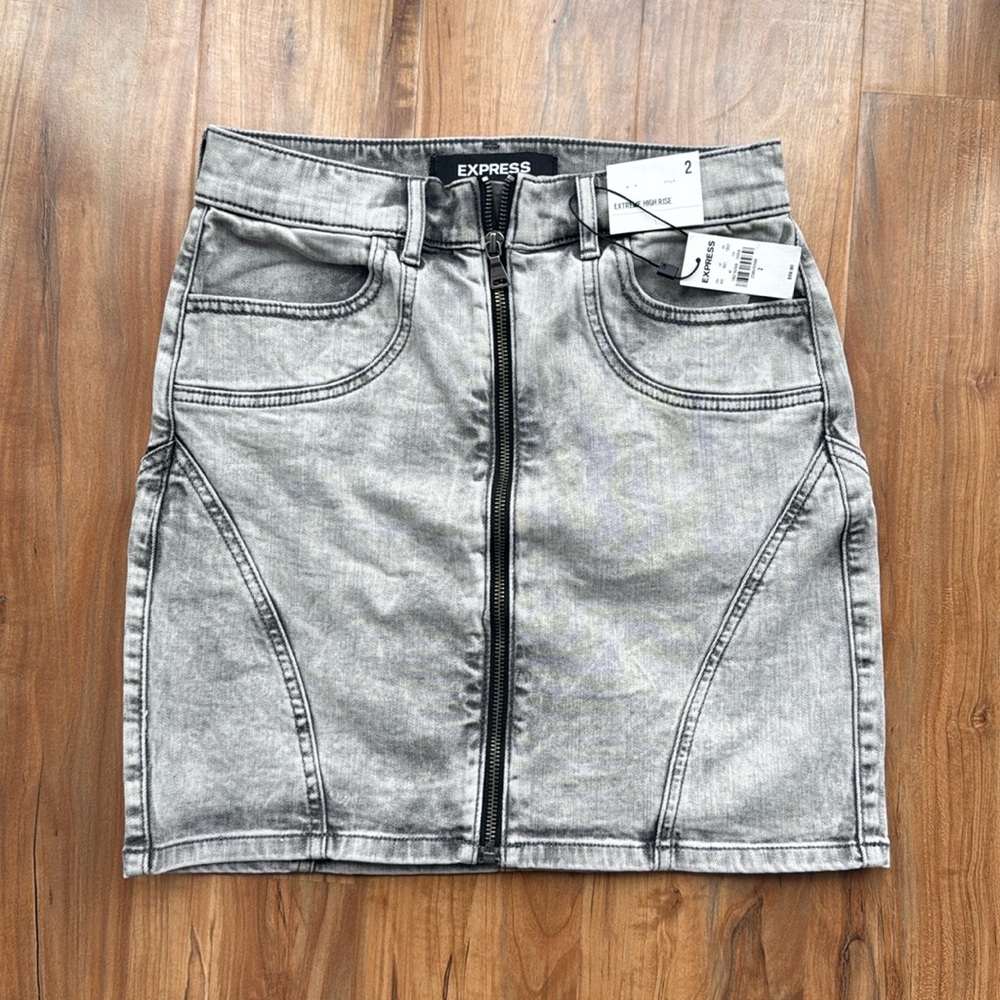 New With Tags Express Demin Skirt